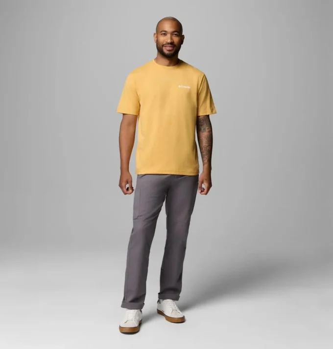 Camiseta Oro CA Bear CSC para hombre