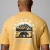 Camiseta Oro CA Bear CSC para hombre