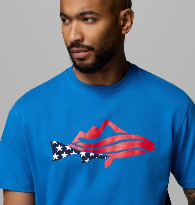Camiseta PFG™ Silver Bank Trout Mountain para hombre