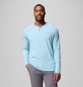 Camiseta Raglan Henley Thistletown Hills™ para hombre