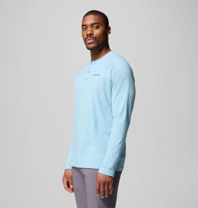 Camiseta Raglan Henley Thistletown Hills™ para hombre