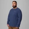 Camiseta Raglan Henley Thistletown Hills™ para hombre – Talla grande