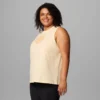 Camiseta sin mangas con estampado Ruby Springs™ para mujer – Tallas grandes