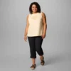 Camiseta sin mangas con estampado Ruby Springs™ para mujer – Tallas grandes