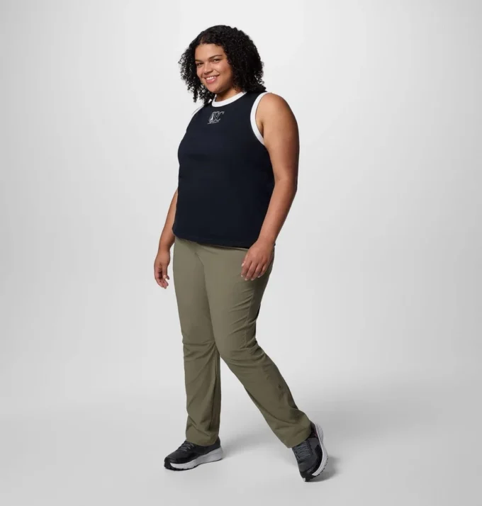 Camiseta sin mangas con gráfico Rolling Bend™ para mujer – Tallas grandes