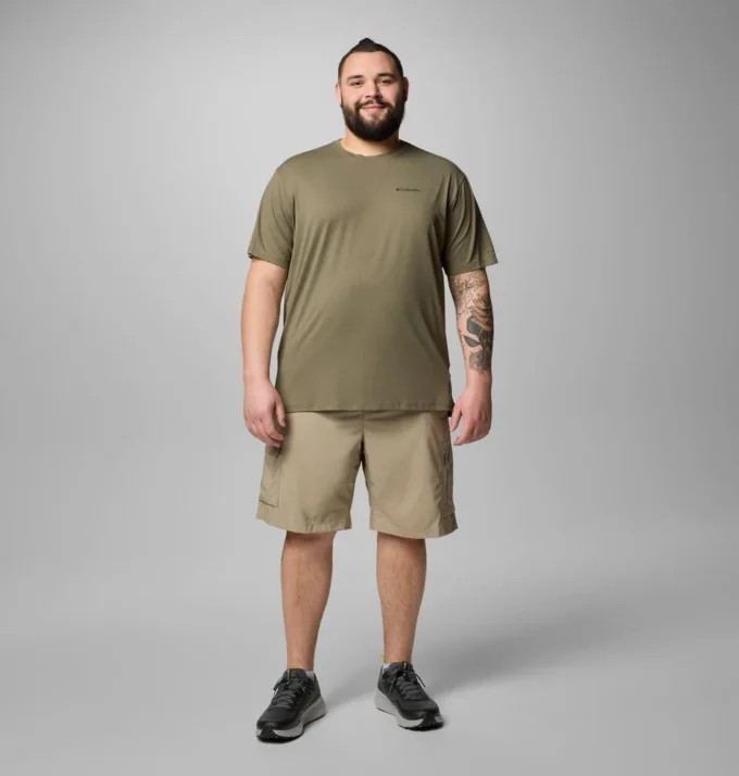 Camiseta técnica de manga corta para hombre Tech Trail™ Utility – Talla grande