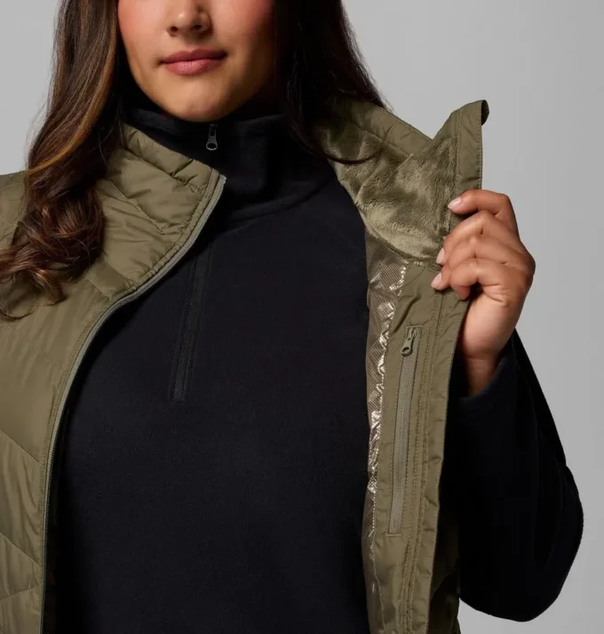Chaleco largo Heavenly™ II para mujer – Tallas grandes Chaleco largo Heavenly™ II para mujer – Tallas grandes