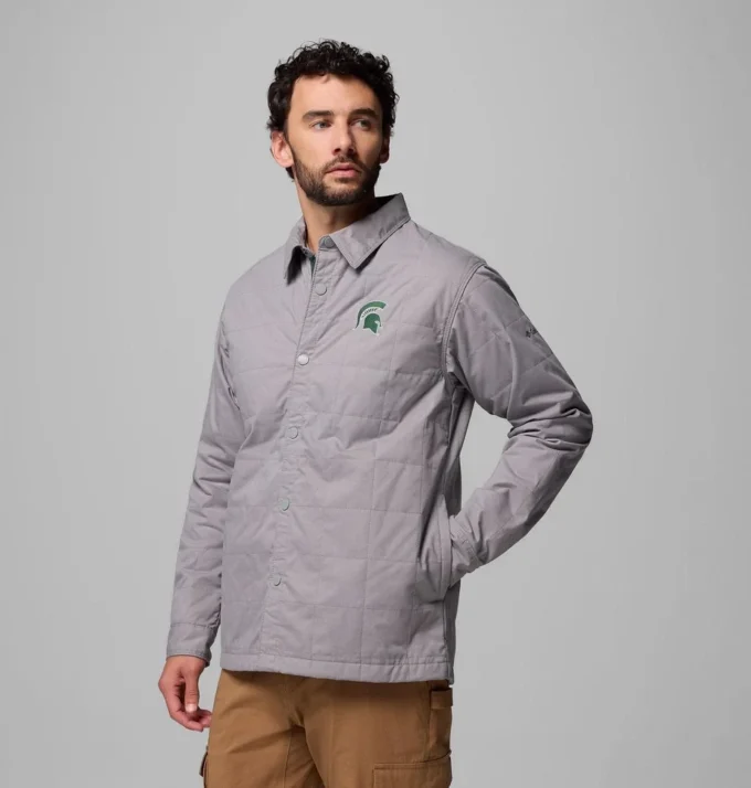 Chaqueta acolchada para hombre Collegiate Campus Roam™ – Michigan State