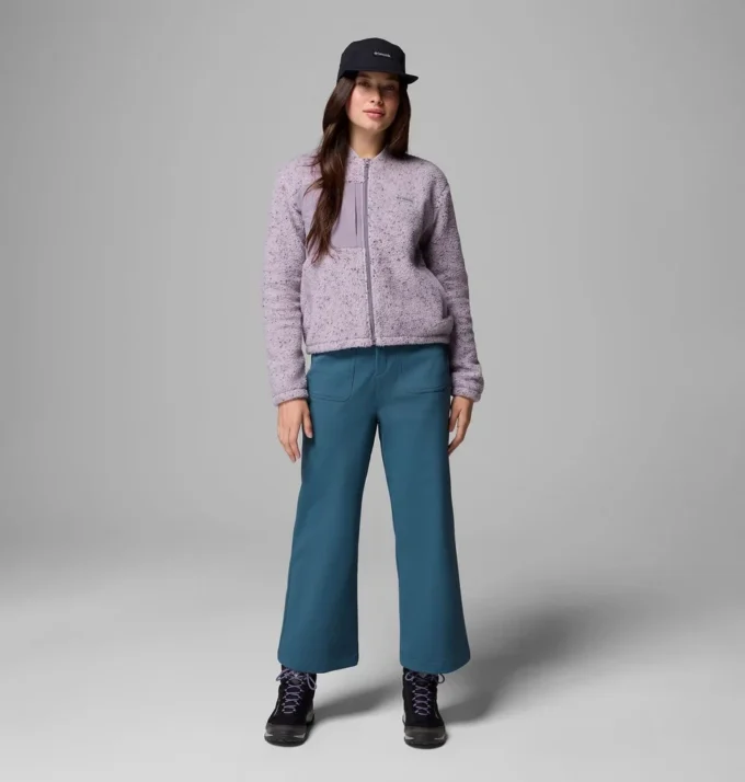 Chaqueta bomber con cremallera completa y forro polar Stellar Path™ para mujer Chaqueta bomber con cremallera completa y forro polar Stellar Path™ para mujer