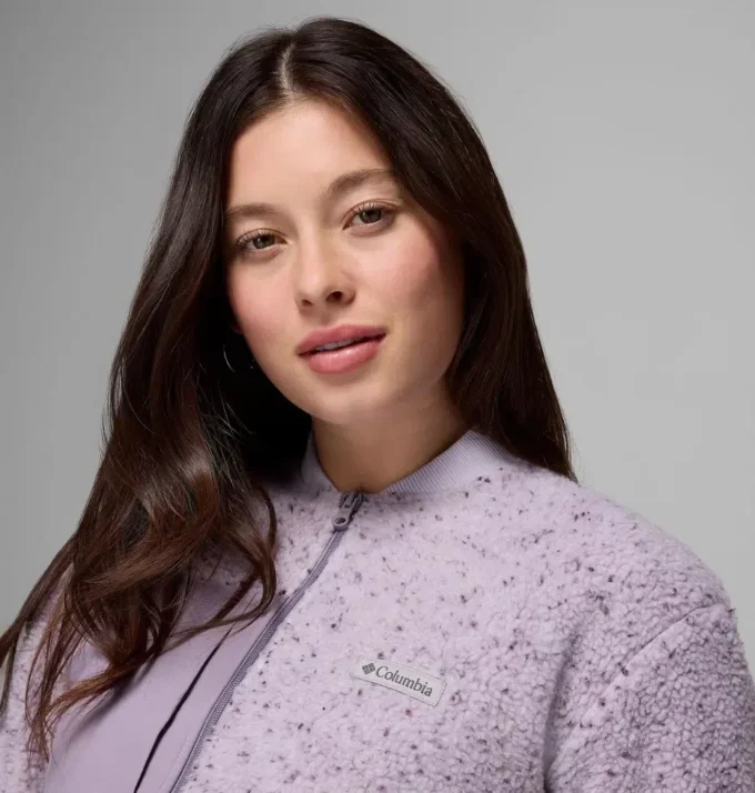 Chaqueta bomber con cremallera completa y forro polar Stellar Path™ para mujer Chaqueta bomber con cremallera completa y forro polar Stellar Path™ para mujer