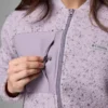 Chaqueta bomber con cremallera completa y forro polar Stellar Path™ para mujer Chaqueta bomber con cremallera completa y forro polar Stellar Path™ para mujer