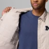 Chaqueta camisa acolchada Collegiate Campus Roam™ para hombre – Michigan