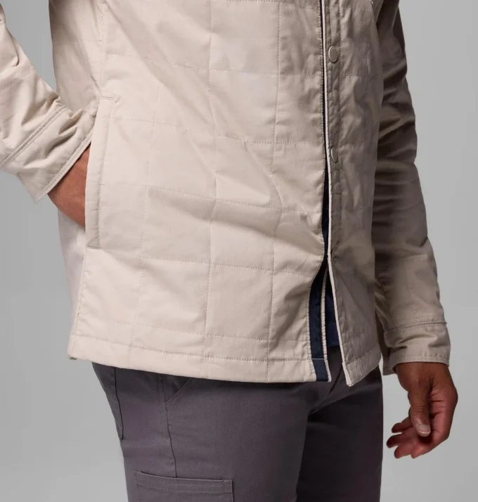 Chaqueta camisa acolchada Collegiate Campus Roam™ para hombre – Michigan