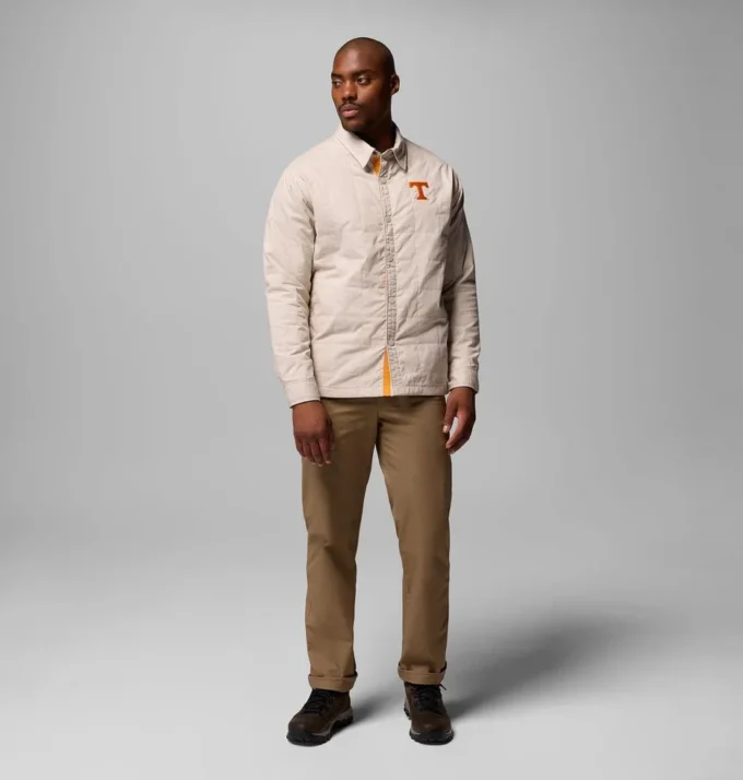 Chaqueta camisa acolchada Collegiate Campus Roam™ para hombre – Tennessee