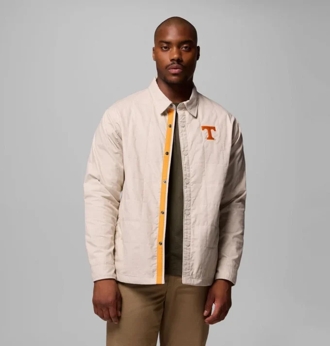 Chaqueta camisa acolchada Collegiate Campus Roam™ para hombre – Tennessee