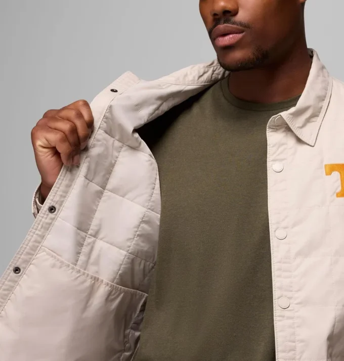 Chaqueta camisa acolchada Collegiate Campus Roam™ para hombre – Tennessee