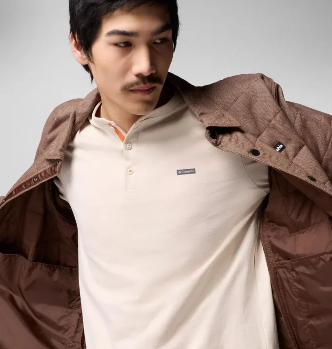 Chaqueta camisa acolchada Landroamer™ para hombre