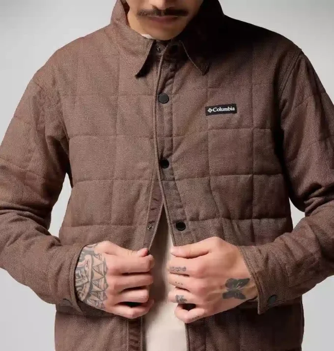 Chaqueta camisa acolchada Landroamer™ para hombre