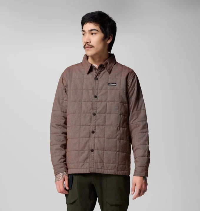 Chaqueta camisa acolchada Landroamer™ para hombre