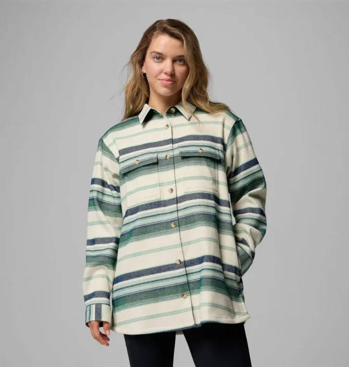 Chaqueta camisa Blue Point Creek™ para mujer