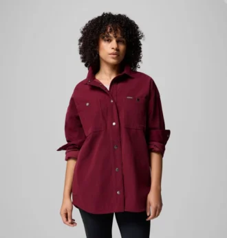 Chaqueta camisa de pana Blue Point Creek™ para mujer