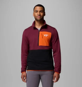 Chaqueta Columbia Hike™ con media cremallera para hombre – Virginia Tech Chaqueta Columbia Hike™ con media cremallera para hombre – Virginia Tech