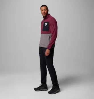 Chaqueta Columbia Hike™ Half Zip para hombre – Texas A&M