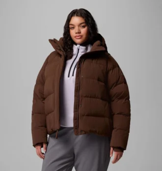 Chaqueta con capucha Amaze Puff™ para mujer – Tallas grandes