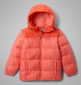 Chaqueta con capucha Puffect™ para niños