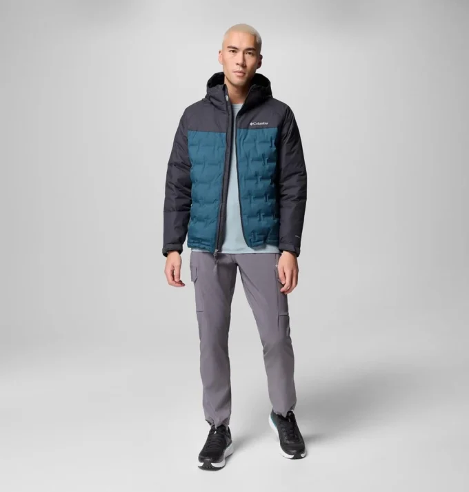Chaqueta con capucha y plumón Grand Trek™ III para hombre – Tall
