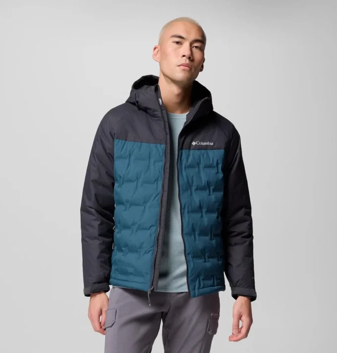Chaqueta con capucha y plumón Grand Trek™ III para hombre – Tall