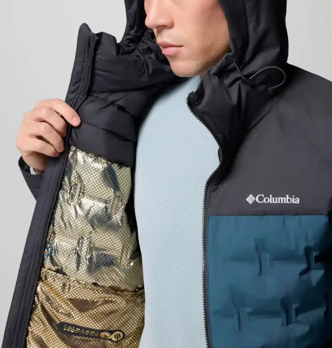 Chaqueta con capucha y plumón Grand Trek™ III para hombre – Tall