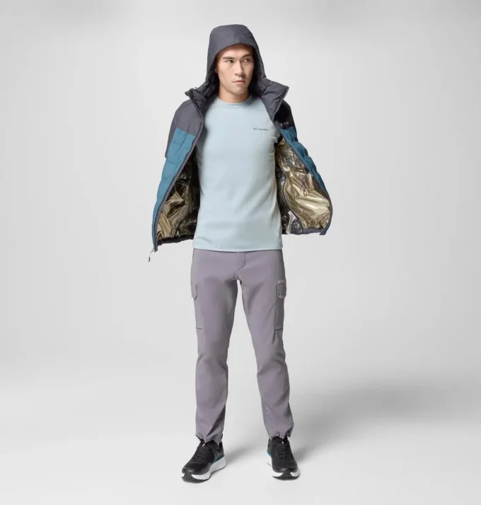 Chaqueta con capucha y plumón Grand Trek™ III para hombre – Tall