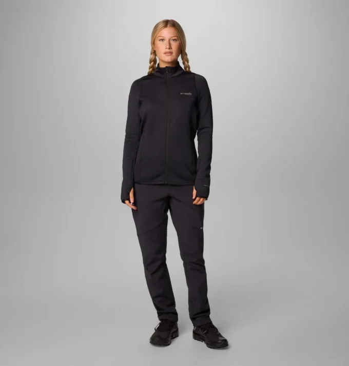 Chaqueta con cremallera completa Crystal Leaf™ Omni-Heat™ Helix para mujer Chaqueta con cremallera completa Crystal Leaf™ Omni-Heat™ Helix para mujer
