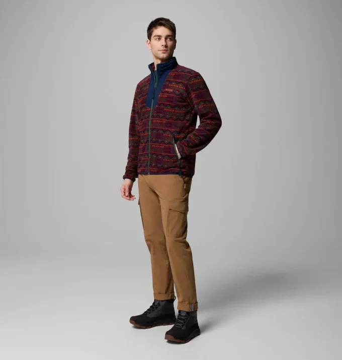 Chaqueta con cremallera completa estampada Sequoia Grove™ para hombre – Tall Chaqueta con cremallera completa estampada Sequoia Grove™ para hombre – Tall