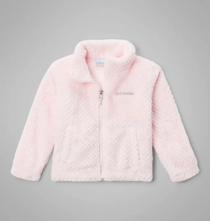 Chaqueta con cremallera completa Fire Side™ Sherpa para niñas pequeñas