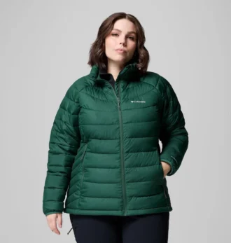 Chaqueta con cremallera completa Powder Lite™ II para mujer – Tallas grandes