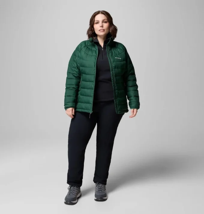 Chaqueta con cremallera completa Powder Lite™ II para mujer – Tallas grandes Chaqueta con cremallera completa Powder Lite™ II para mujer – Tallas grandes