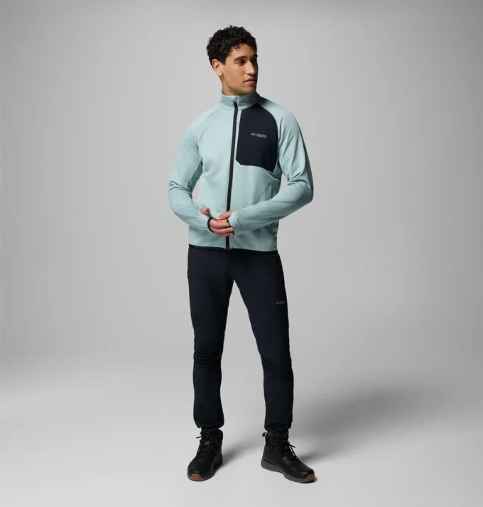Chaqueta con cremallera completa Triple Canyon™ Grid Fleece II para hombre Chaqueta con cremallera completa Triple Canyon™ Grid Fleece II para hombre