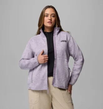 Chaqueta con cremallera completa Women Sweater Weather™ II – Tallas grandes