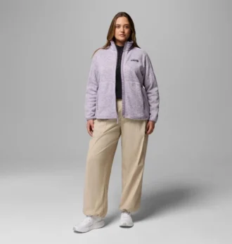 Chaqueta con cremallera completa Women Sweater Weather™ II – Tallas grandes