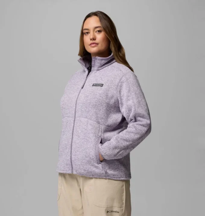 Chaqueta con cremallera completa Women Sweater Weather™ II – Tallas grandes Chaqueta con cremallera completa Women Sweater Weather™ II – Tallas grandes