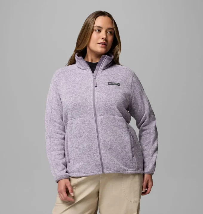 Chaqueta con cremallera completa Women Sweater Weather™ II – Tallas grandes Chaqueta con cremallera completa Women Sweater Weather™ II – Tallas grandes