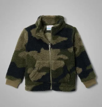 Chaqueta con cremallera completa y estampado Sherpa Rugged Ridge™ II para niños pequeños