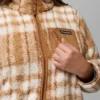 Chaqueta con cremallera completa y estampado West Bend™ para mujer – Tallas grandes Chaqueta con cremallera completa y estampado West Bend™ para mujer – Tallas grandes