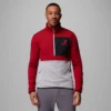Chaqueta con media cremallera Columbia Hike™ para hombre, estilo universitario, Alabama