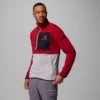 Chaqueta con media cremallera Columbia Hike™ para hombre, estilo universitario, Alabama