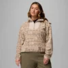 Chaqueta con medio cremallera y estampado Sequoia Grove™ para mujer – Talla grande Chaqueta con medio cremallera y estampado Sequoia Grove™ para mujer – Talla grande