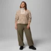 Chaqueta con medio cremallera y estampado Sequoia Grove™ para mujer – Talla grande Chaqueta con medio cremallera y estampado Sequoia Grove™ para mujer – Talla grande