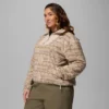 Chaqueta con medio cremallera y estampado Sequoia Grove™ para mujer – Talla grande Chaqueta con medio cremallera y estampado Sequoia Grove™ para mujer – Talla grande